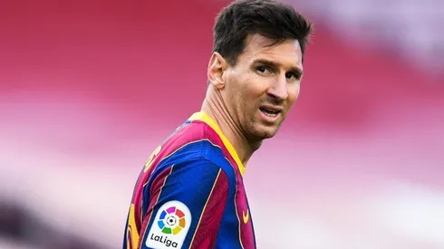 Lionel Messi durante un encuentro con Barcelona.