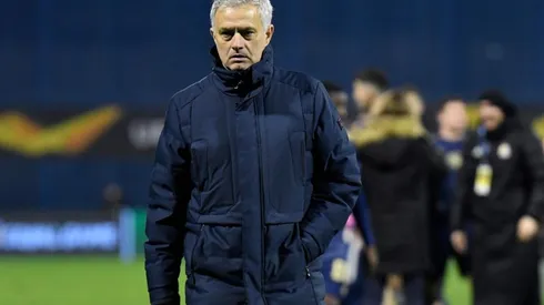 José Mourinho durante un encuentro con Tottenham.