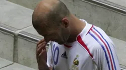Zinedine Zidane en la final del mundo de 2006 ante Italia.