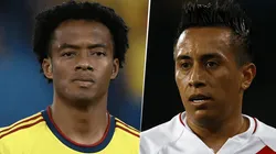 Colombia vs. Perú con Guillermo Cuadrado y Christian Cueva disputan el tercer puesto. (Getty Images)