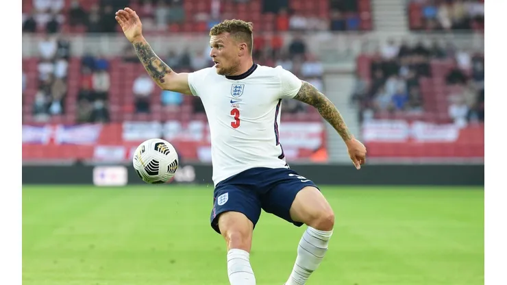 Kieran Trippier y sus nervios en la semifinal de la Eurocopa