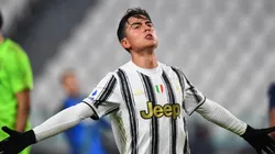 Paulo Dybala durante un encuentro con Juventus.