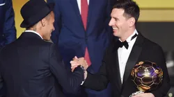 La otra final en la que se enfrentaron Messi y Neymar. (Getty Images)