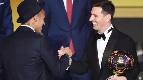 La otra final en la que se enfrentaron Messi y Neymar. (Getty Images)