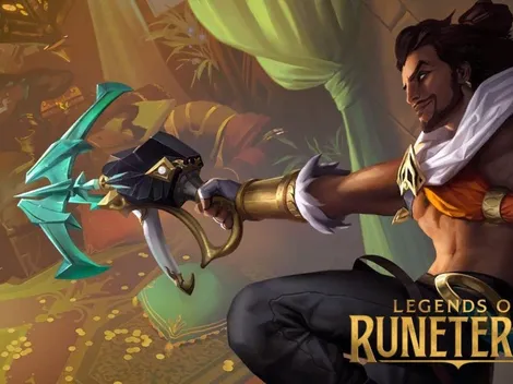 Esta es la nueva carta de campeón de Akshan para Legends of Runeterra