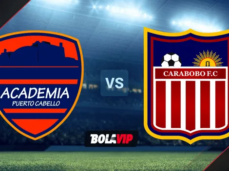 Cómo ver Academia Puerto Cabello vs. Carabobo por la Liga Futve