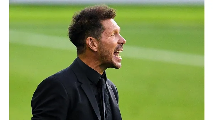 Diego Simeone, entrenador de Atlético de Madrid.