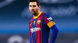 Lionel Messi durante un encuentro con Barcelona.