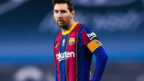 Lionel Messi durante un encuentro con Barcelona.