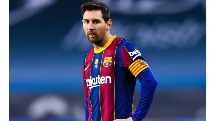 Lionel Messi durante un encuentro con Barcelona.