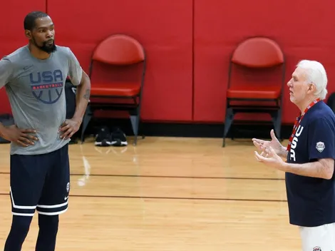 Gregg Popovich le hubiera rogado a Durant para llevarlo a Tokio