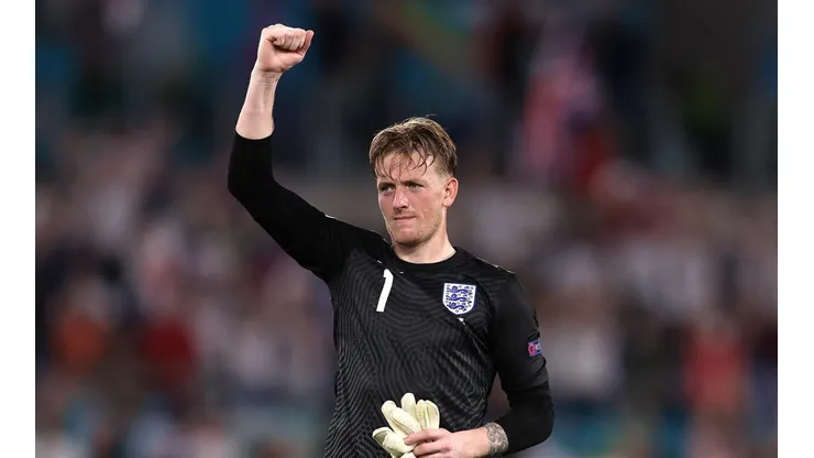 Jordan Pickford e Inglaterra se aseguraron un logro en la presente Eurocopa