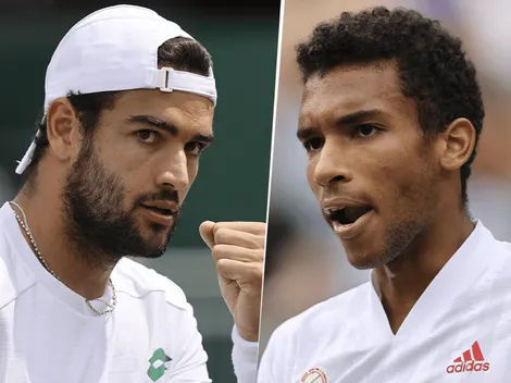 Qué canal transmite Matteo Berrettini vs. Félix Auger-Aliassime por Wimbledon