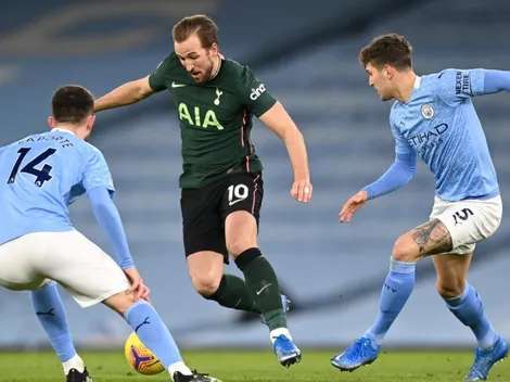 La frustración de Guardiola con Harry Kane