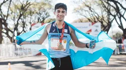 Eulalio Muñoz, en el Maratón de Buenos Aires