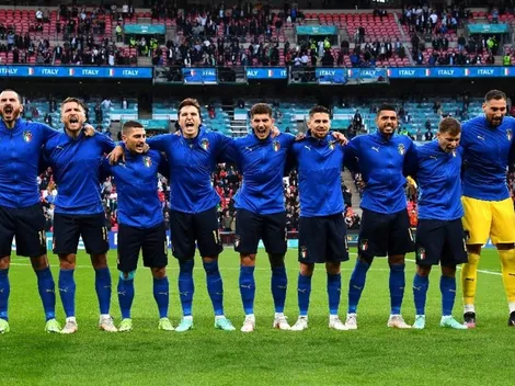 Italia ganó desde el himno: impresionante canto de los jugadores y Spinazzola cantó lesionado