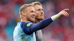 Kasper Schmeichel se burla de Inglaterra en la previa de la semifinal de la Eurocopa