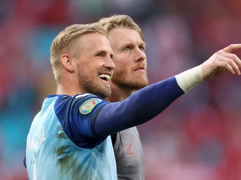 VIDEO: La burla de Kasper Schmeichel a Inglaterra antes de la semifinal