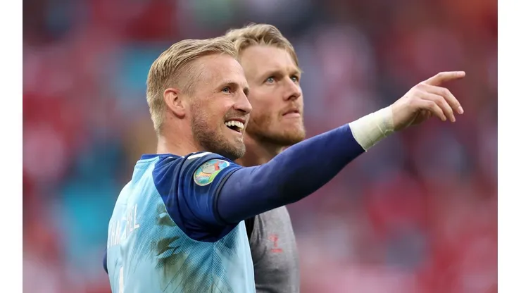 Kasper Schmeichel se burla de Inglaterra en la previa de la semifinal de la Eurocopa
