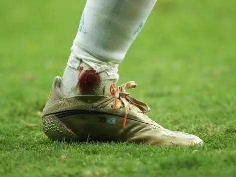 Video: Fabra le metió un planchazo sin anestesia a Messi