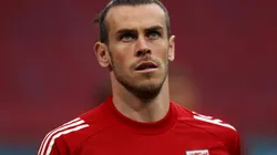 Gareth Bale durante un encuentro con Galés.