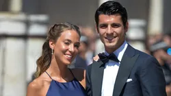 Alice Campello, junto a su esposo Álvaro Morata, recibieron amenazas tras la eliminación en Eurocopa