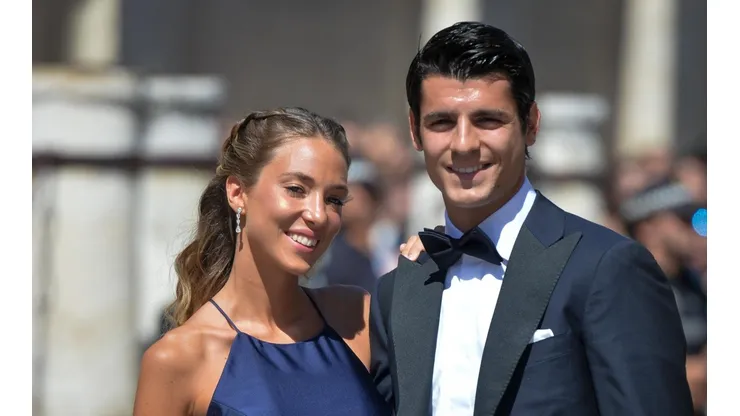 Alice Campello, junto a su esposo Álvaro Morata, recibieron amenazas tras la eliminación en Eurocopa