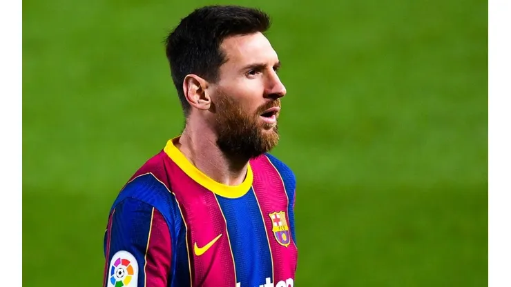 Lionel Messi durante un encuentro con Barcelona.