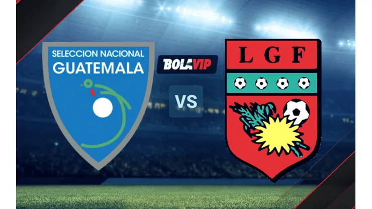 Guatemala vs. Guadalupe por las preliminares de la Copa Oro.