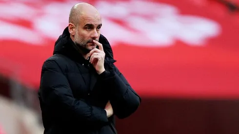 Pep Guardiola, entrenador de Manchester City.