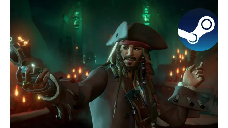 Sea of Thieves se mantiene como lo más vendido en Steam por segunda semana consecutiva