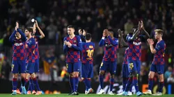 Jugadores del Barcelona.