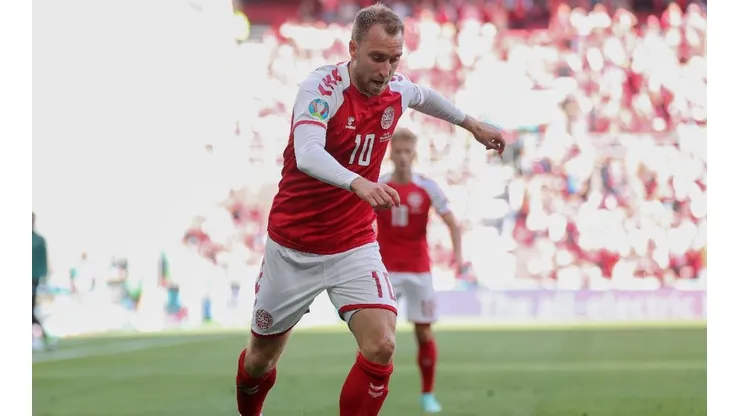 Acción de juego de Christian Eriksen.