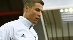 Cristiano Ronaldo durante un encuentro con Juventus.