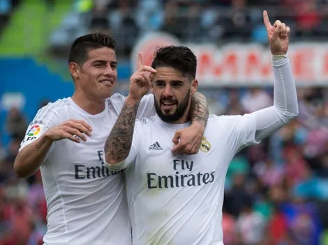 Isco vuelve a amenazar el futuro James