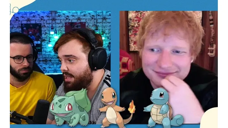Ed Sheeran confesó ser fanático de Pokémon y eligió entre Bulbasaur, Charmander y Squirtle