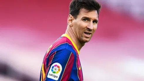 Lionel Messi durante un encuentro con Barcelona.