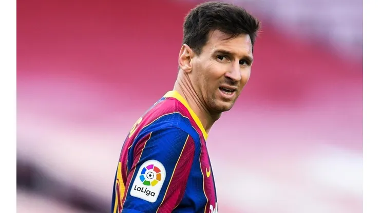 Lionel Messi durante un encuentro con Barcelona.
