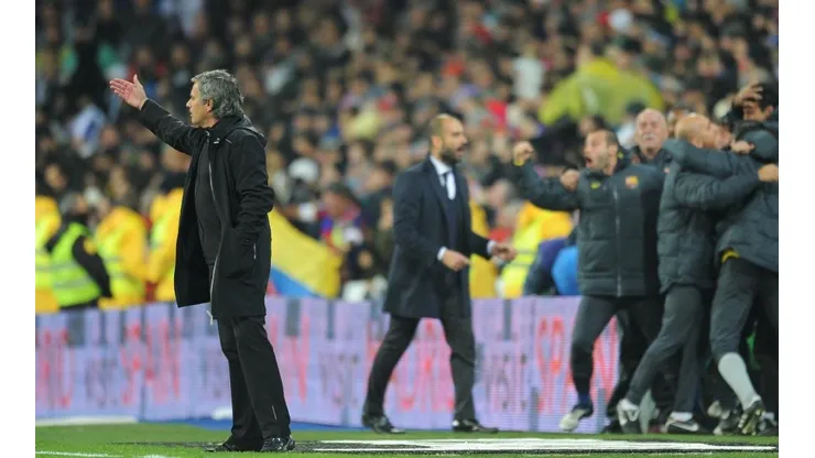José Mourinho y su Real Madrid con el Barcelona de Pep Guardiola.