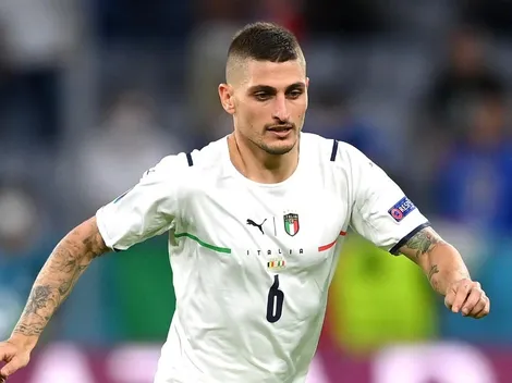 Marco Verratti fue el jugador con más pases completados y chances creadas en Italia