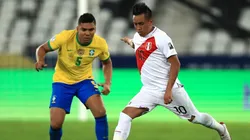 El motor de Brasil en la mitad de la cancha.