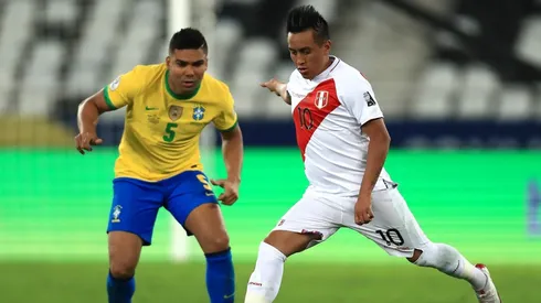 El motor de Brasil en la mitad de la cancha.