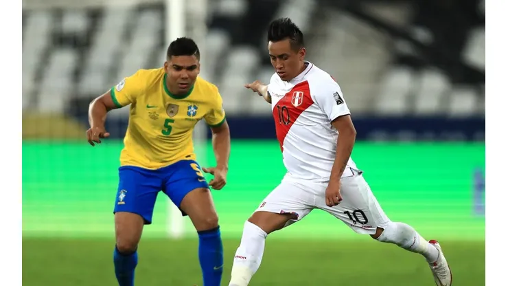El motor de Brasil en la mitad de la cancha.