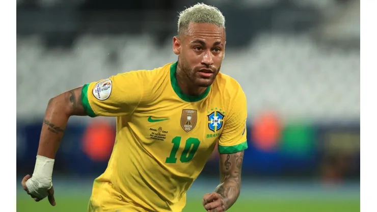 Imparable: Neymar se divierte en la Copa América.