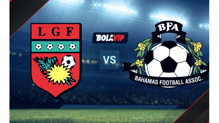 Gudalupe vs Bahamas por las clasificatorias a la Copa Oro 2021.