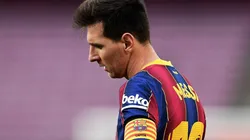 Lionel Messi durante un encuentro con Barcelona.