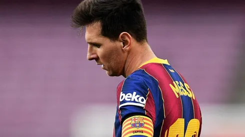 Lionel Messi durante un encuentro con Barcelona.