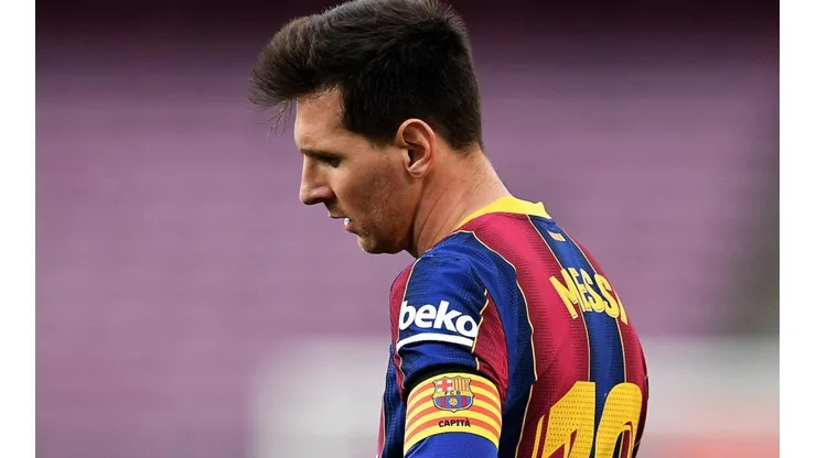Lionel Messi durante un encuentro con Barcelona.
