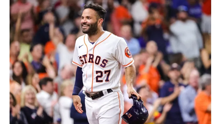 José Altuve demostró todo su poder ante los Cleveland Indians (Getty Images)
