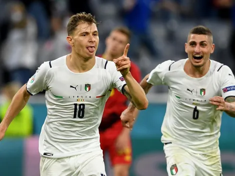 Italia bajó a Bélgica y se metió en semifinales